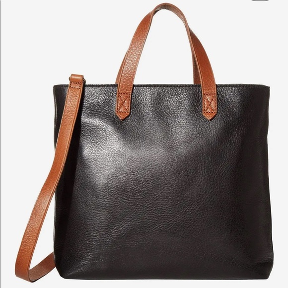 Madewell Bags Madewell Leather Ziptop Transport Crossbody Poshmark